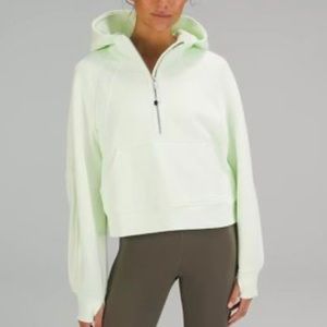 Lululemon elixir half zip scuba hoodie, worn once, RARE find sold out !!! XS/S